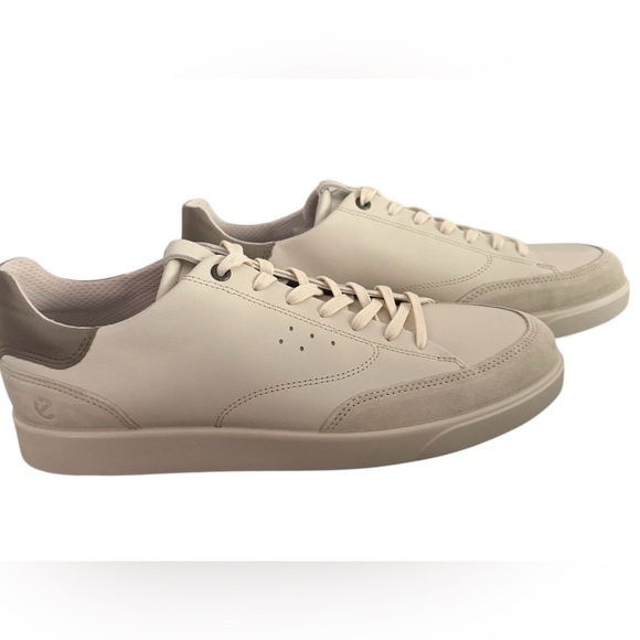 NIB Ecco Street Lite Men’s Size 44 (10-10.5) Limestone/Nutmeg Brown - Picture 1 of 6